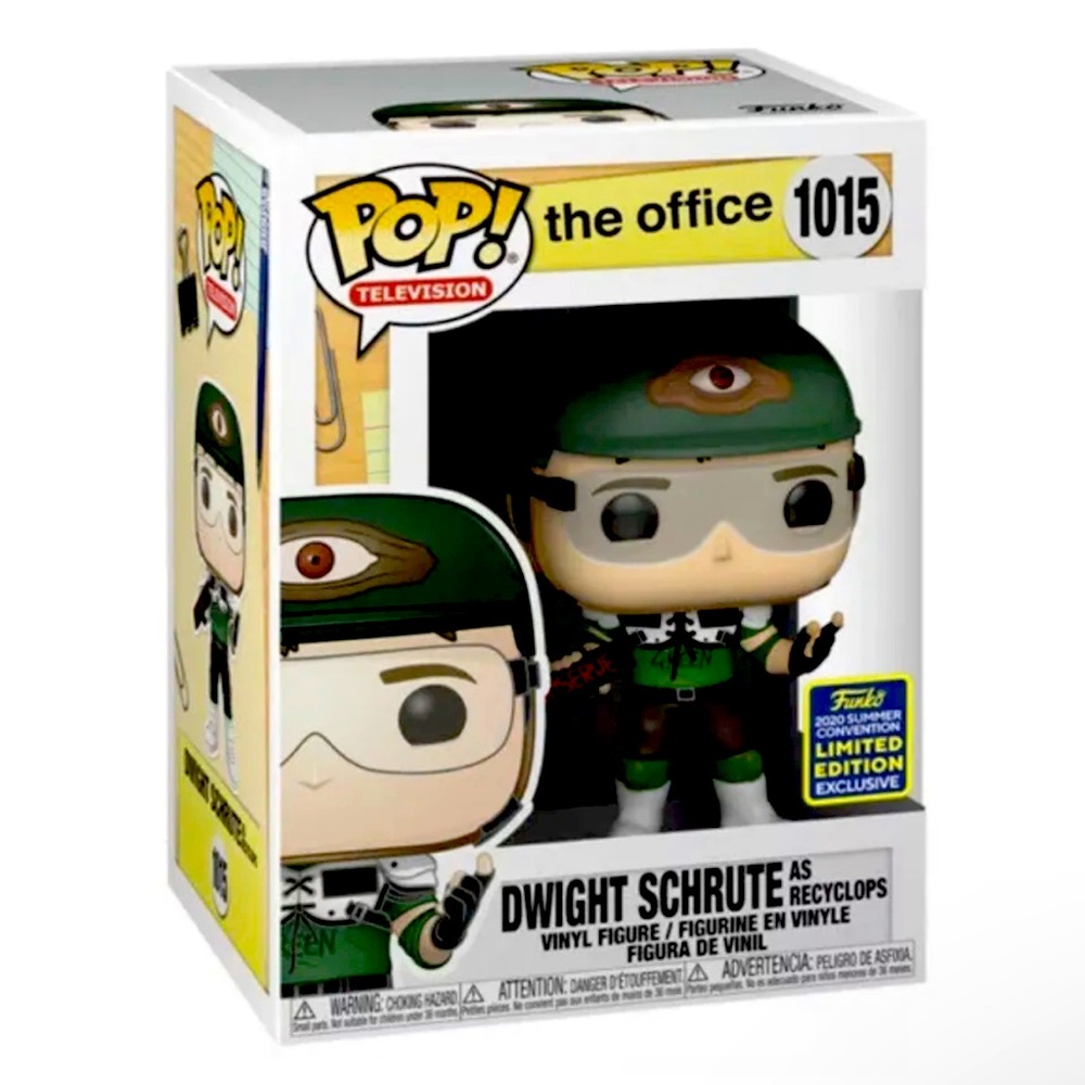 NEW FunkoPoP  Dwight Schrute Recyclops 2020 SPRING CONVENTION LIMITED EDITION NM